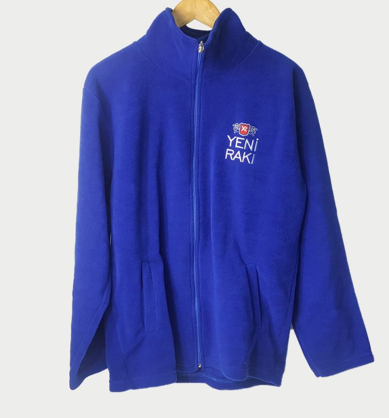 Mavi Nakışlı Sweatshirt