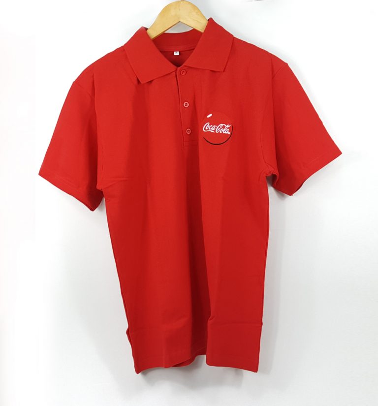 Kırmızı Nakışlı Tshirt