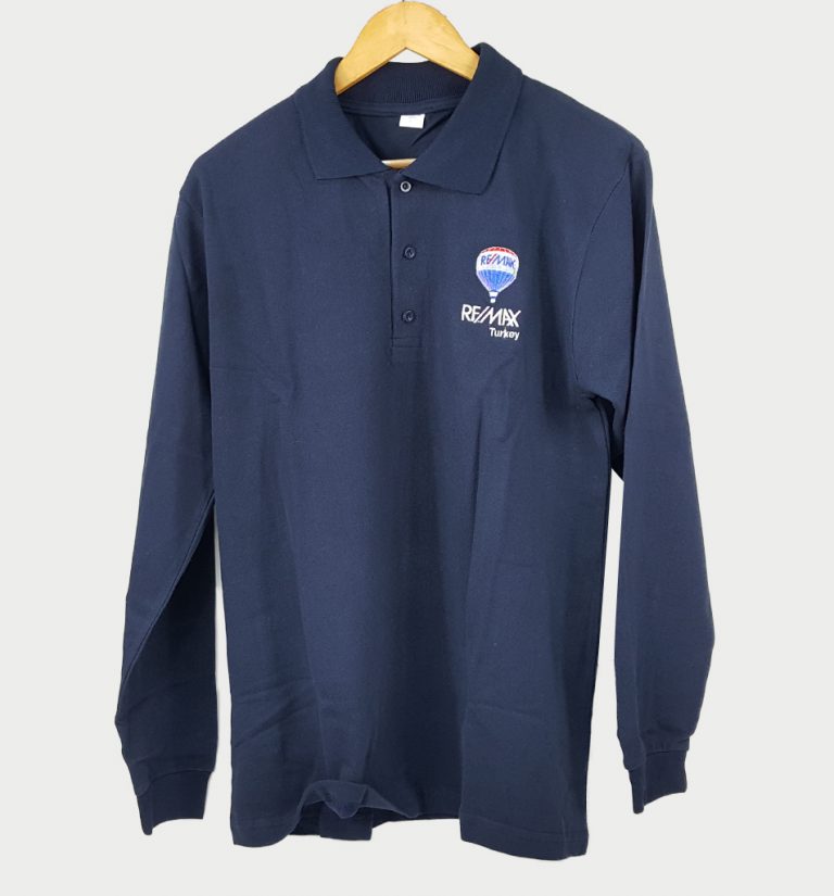 Lacivert Baskılı Tshirt